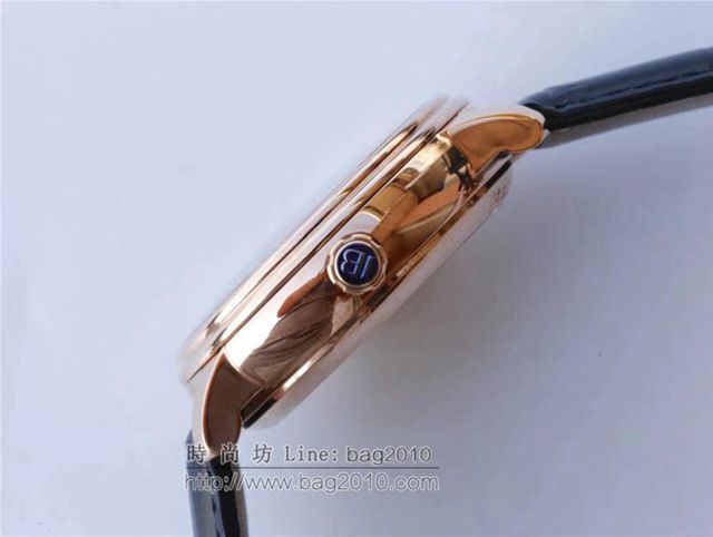 Blancpain手錶 寶珀升級版經典系列 鉑金表殼 6025真陀飛輪男士手錶腕表 寶珀高端男表  hds1101